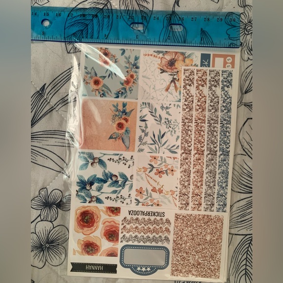 Planner stickers Hannah Stickerpalooza weekly spread horizontal Happy Planner - Picture 7 of 7